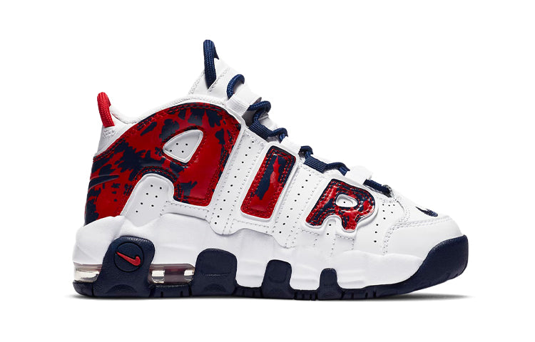 (PS) Nike Air More Uptempo 'Red Navy Camo' CZ7886-100