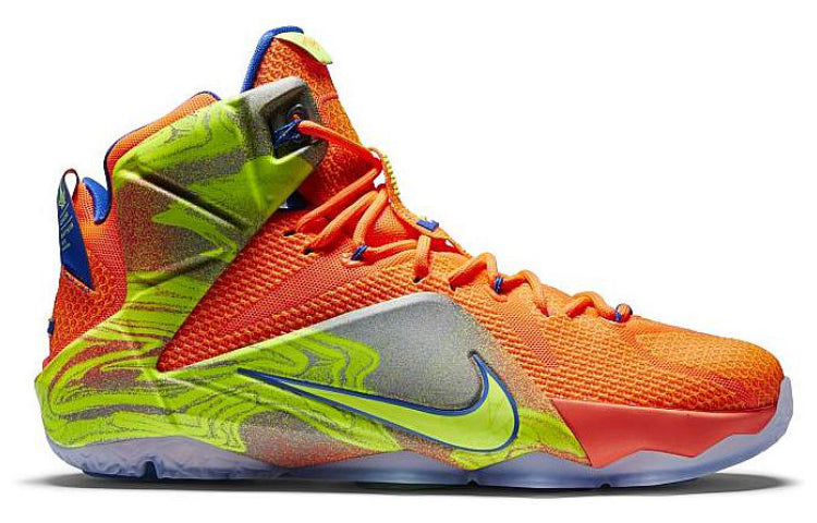 Nike LeBron 12 'Six Meridians' 684593-870