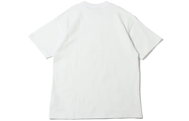 Nike Solo Swoosh Solid Color Round Neck Short Sleeve White DA0321-121