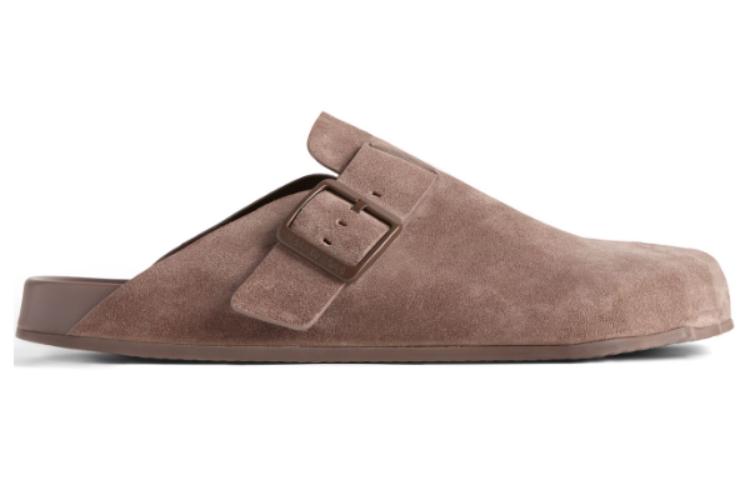 Balenciaga Sunday Mules 'Tan Matte Calfskin' 761712WCGA12010