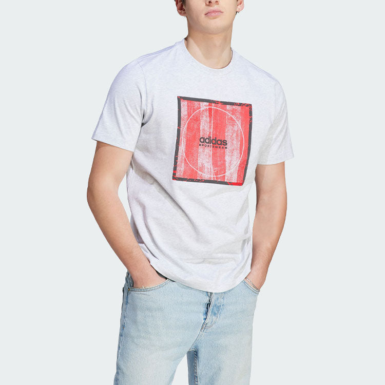 adidas Tiro Box Graphic T-Shirt 'Grey' II5878