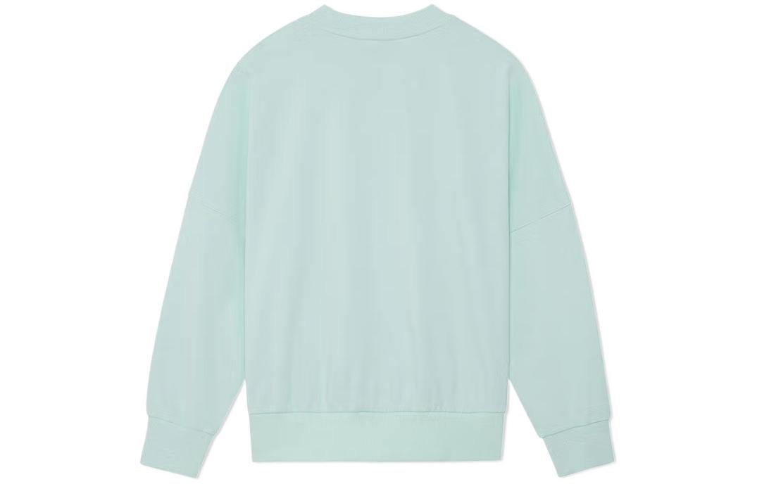(WMNS) Li-Ning Triple Logo Sweatshirt 'Mint Green' AWDRF42-4