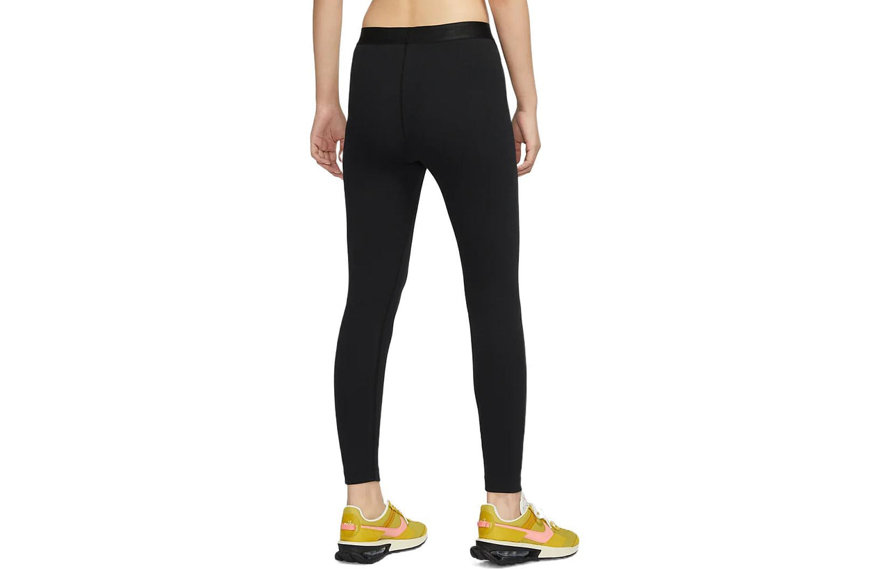 (WMNS) Nike AS W Sportswear Nike Sportswear Air RIB TIGHTS HR Black DM6072-010