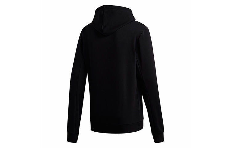 adidas MH BOS PO FT Casual Sports Hooded Sweater Men Black GC7343
