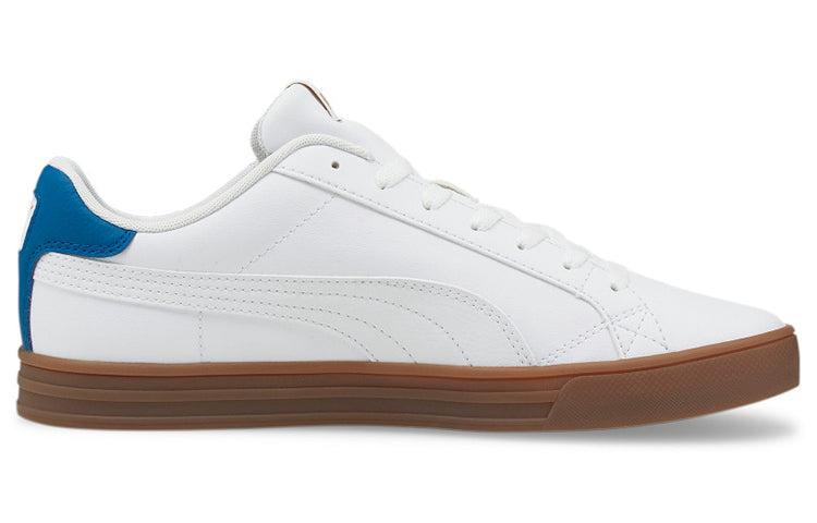 PUMA Smash Vulc V3 Lo 'White Mykonos Blue Gum' 380752-08