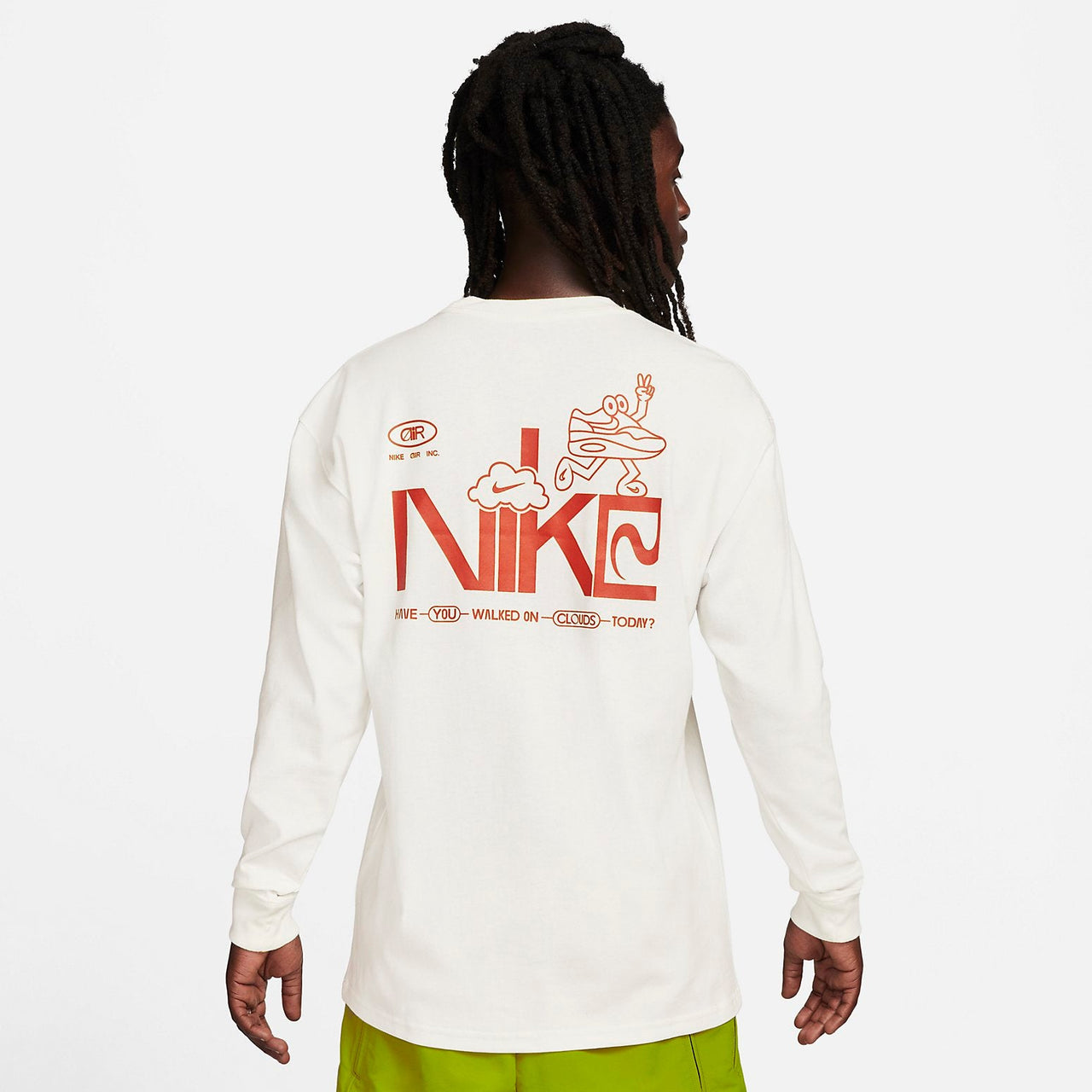 Nike Sportswear Long-Sleeve Nike Air Inc. T-shirt 'White' FJ1087-133