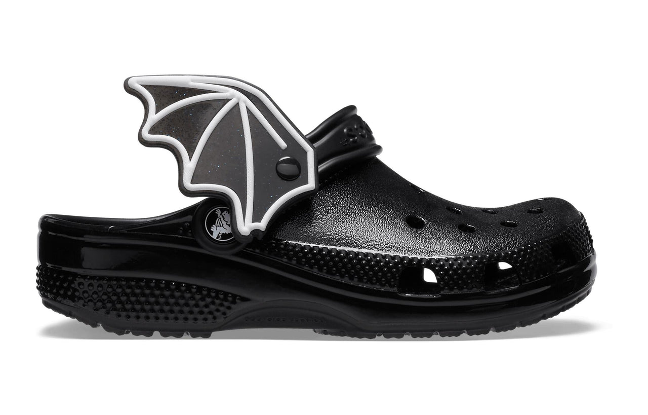 (GS) Crocs Classic I Am Bat Clogs 'Black White' 209231