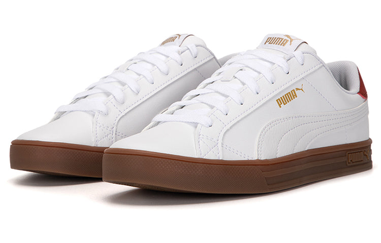 PUMA Smash Vulc V3 Lo 'White Chili Oil Gum' 380752-09