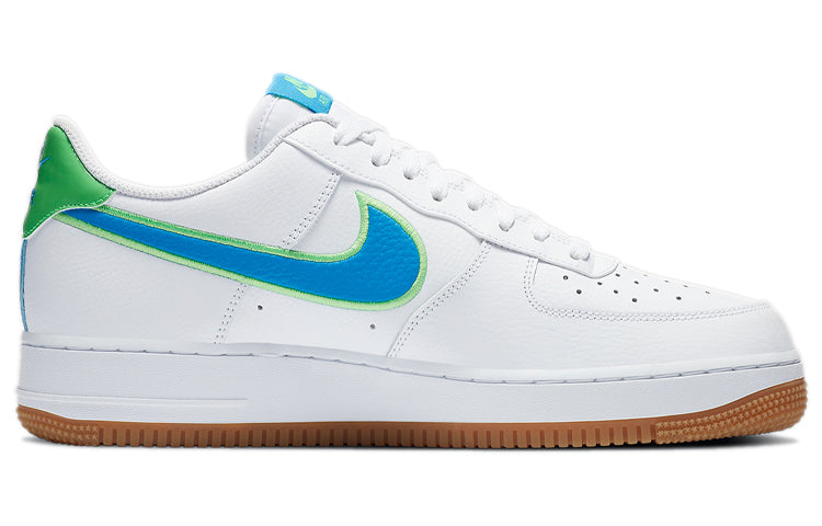 Nike Air Force 1 Low 'White Bright Blue Green' DA4660-100