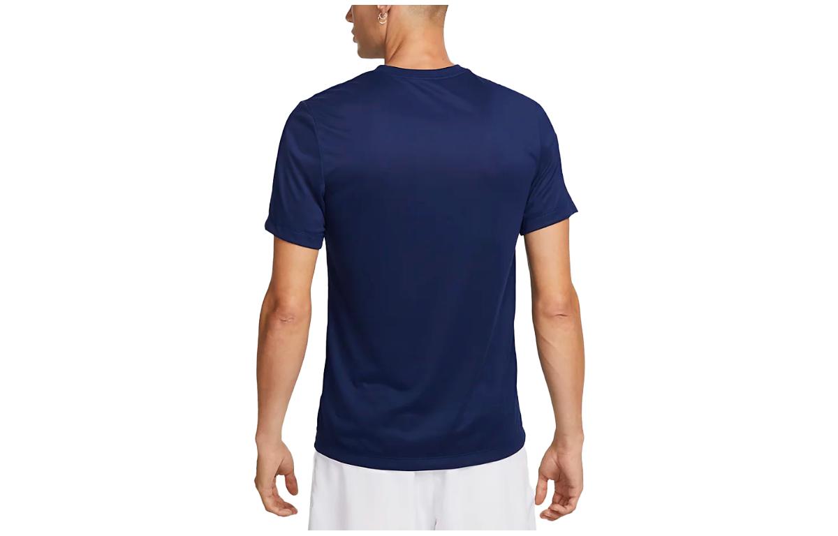 Nike Dri-fit Academy Short Sleeve Football Tops 'Blue' DX0989-492