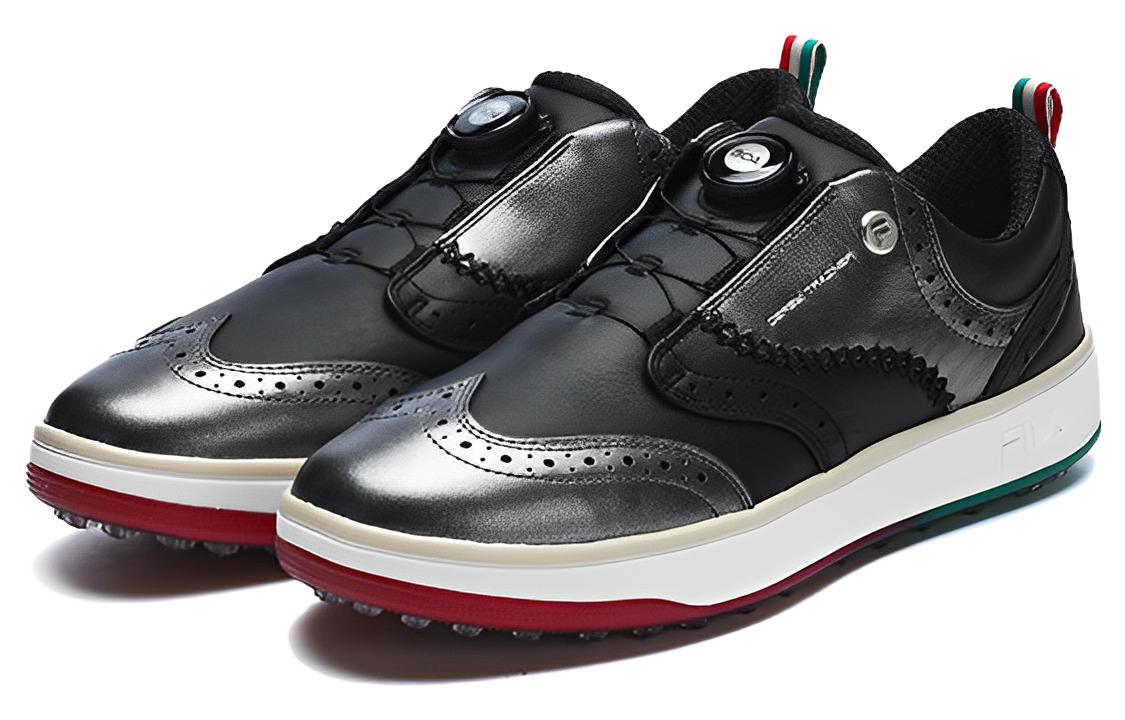 FILA GF Derby Skate Shoes 'Black Silver' A12M311703FBK