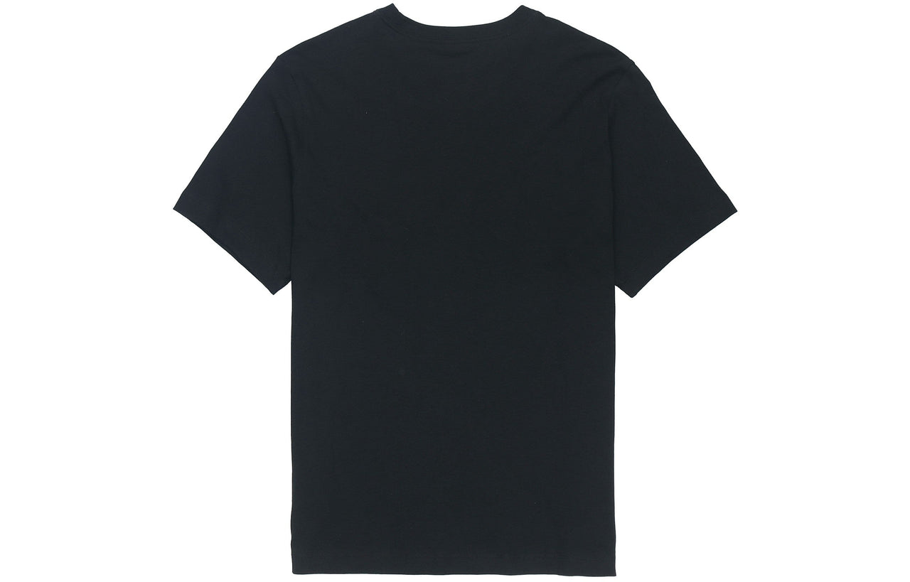 Men's Nike Kyrie Logo Basketball Sports Printing Round Neck Short Sleeve Black T-Shirt DD0780-010