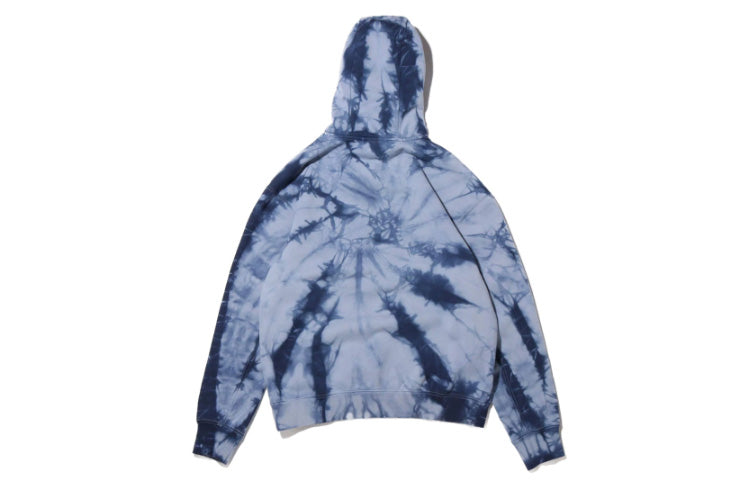 Men's Nike AS COTTON ED LS Tie Dye Navy Blue CW4319-400