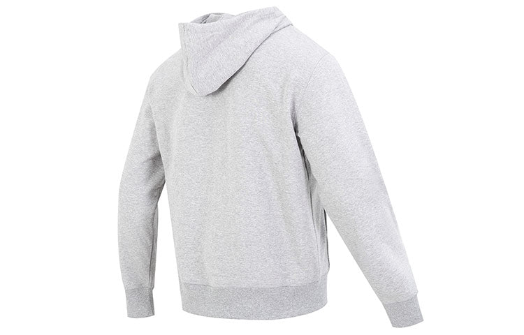New Balance Essentials Stacked Logo French Terry Jacket 'Classic Grey' MJ31536-AG