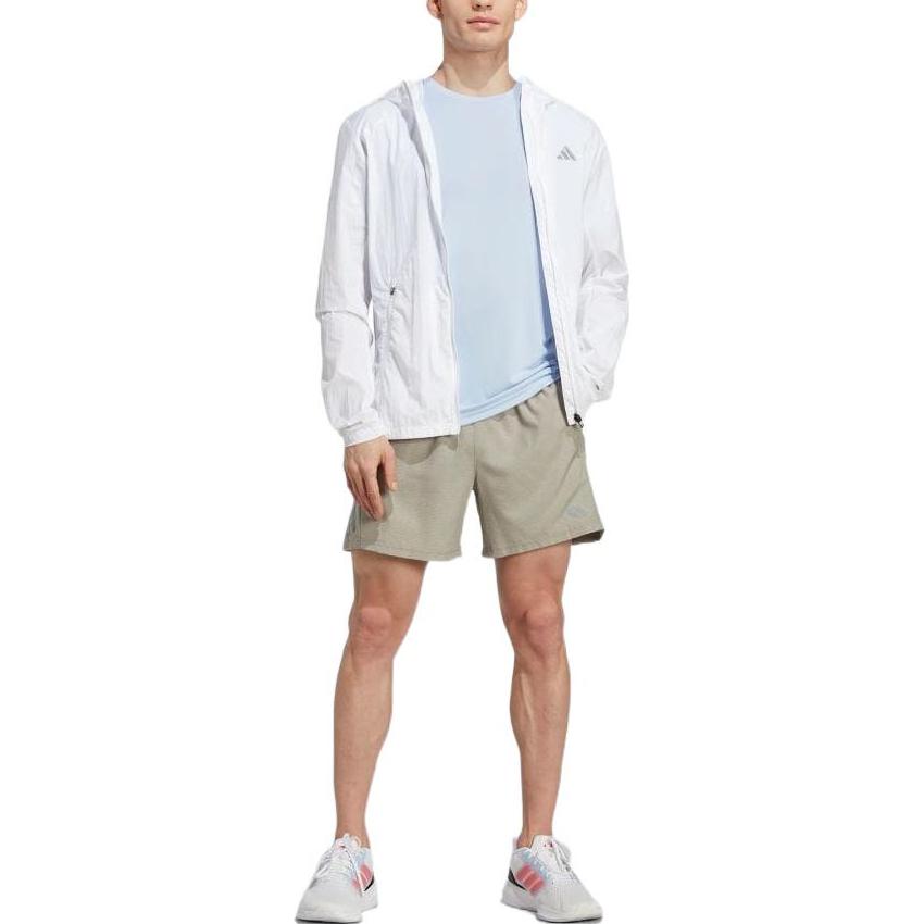 adidas Marathon Warm-Up Running Jacket 'White' IB8265