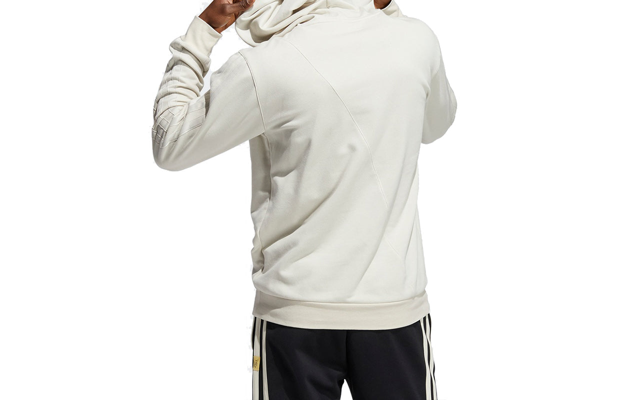 Men's adidas Dame Vis Hood Embroidered Pattern Basketball Sports Ivory GT0215