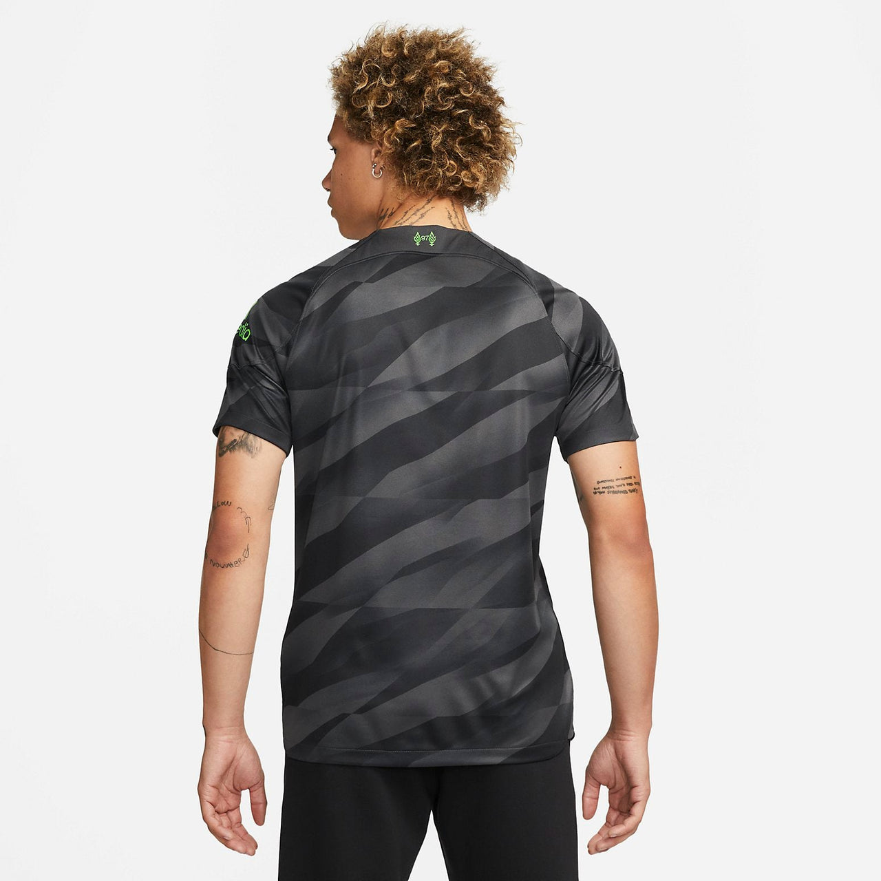 Nike Liverpool 23-24 Short Sleeve Goalkeeper Jersey 'Black' DX2691-061