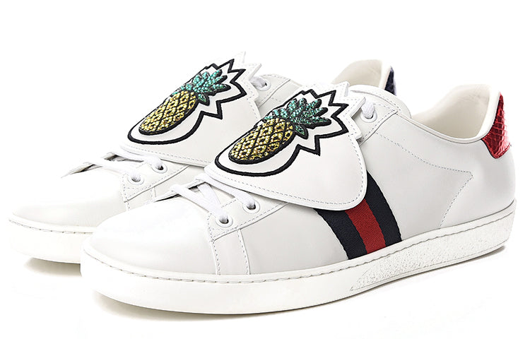 (WMNS) Gucci Ace 'Pineapple' 481152-DOP80-9182