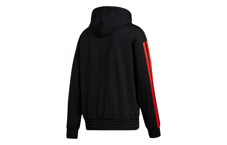 Men's adidas Basketball Sports Black Pullover GL7100