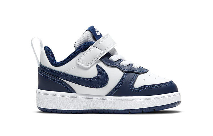 (TD) Nike Court Borough Low 2 'White Signal Blue' BQ5453-107