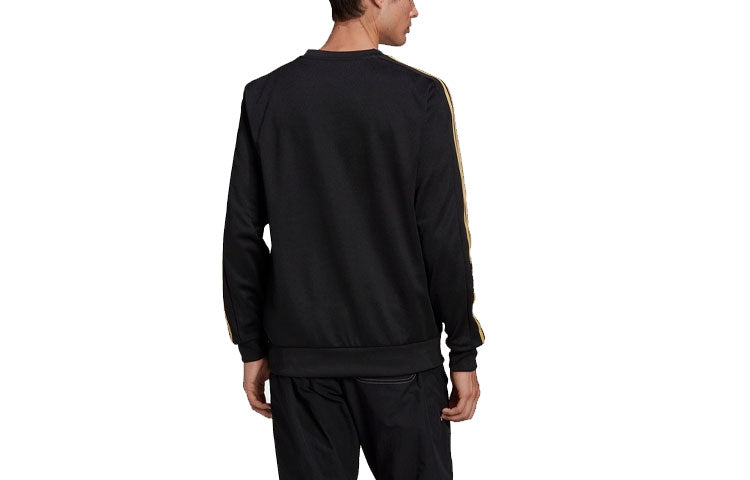 adidas originals Chile 20 Crew Athletics Sports Pullover Black GN9648