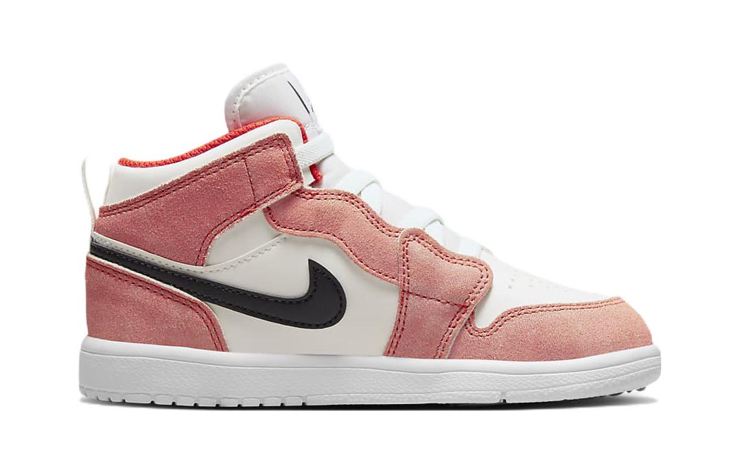 (PS) Air Jordan 1 Mid ALT SE 'Team Orange Sail White' DZ4470-800