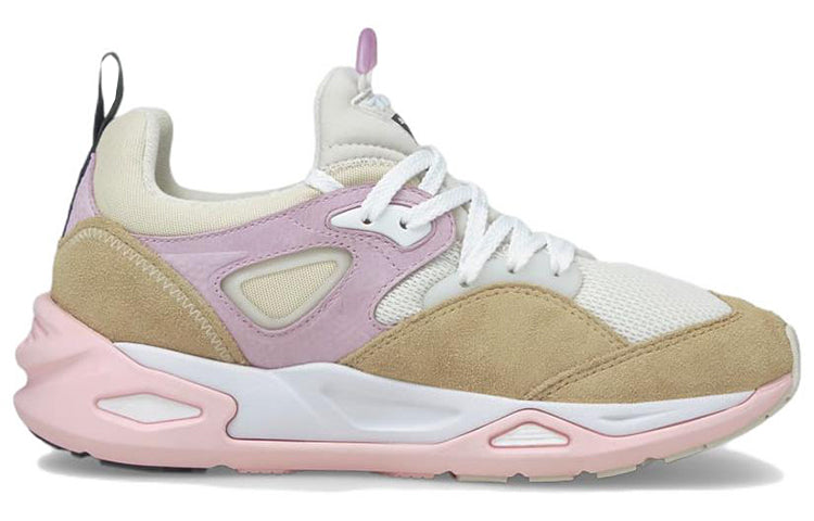 PUMA Trc Blaze Athleisure Casual Sports Shoe Unisex Brown White Pink 383104-03