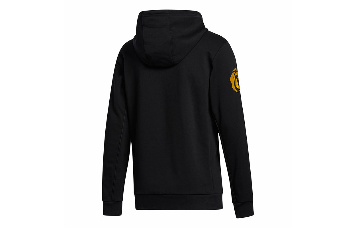 adidas ROSE PO Basketball Sports Pullover Black GP6118