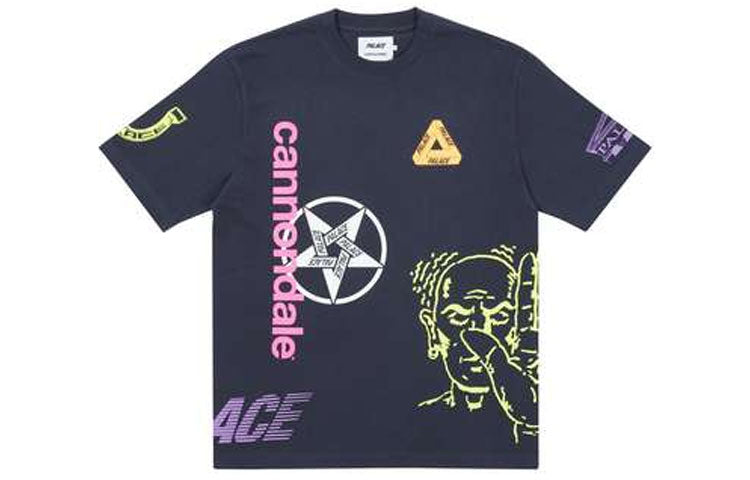 Palace x Cannondale Mad Boy T-Shirt 'Navy' P21CTS001