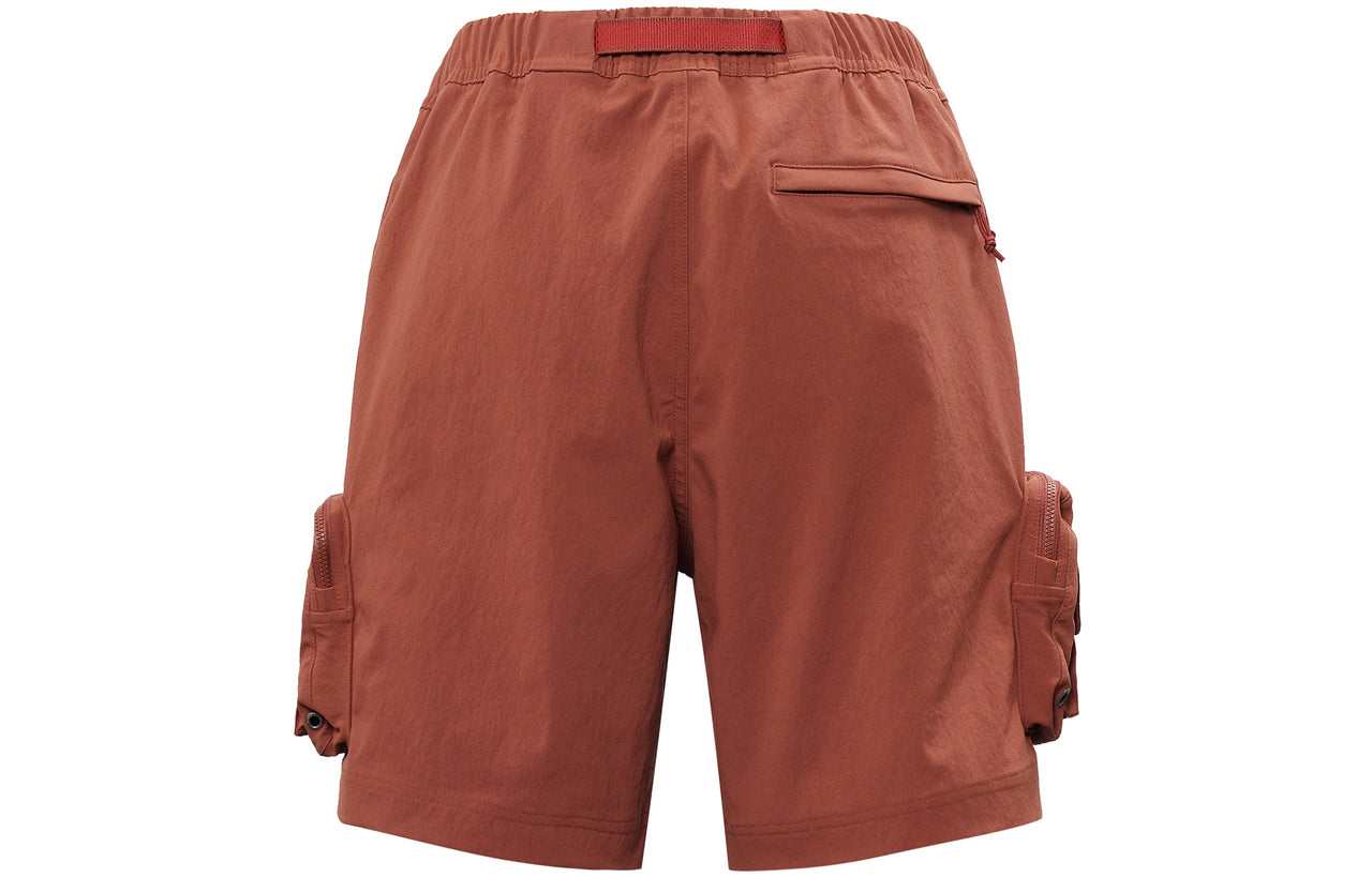 Nike ACG Embroidered Logo Lacing waterproof Multiple Pockets Shorts Red DH8348-670