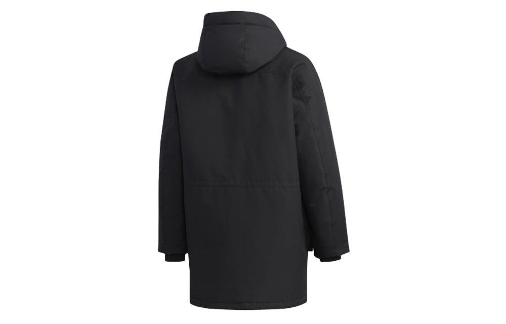 adidas Xplr Dwn Stay Warm Outdoor hooded down Jacket Black EH4987