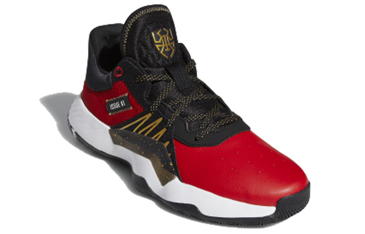 adidas D.O.N. Issue #1 GCA 'Black Scarlet' EF9966