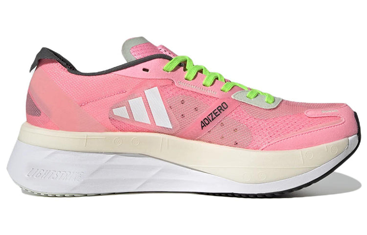 (WMNS) adidas Adizero Boston 11 'Beam Pink Beam Green' GX6656