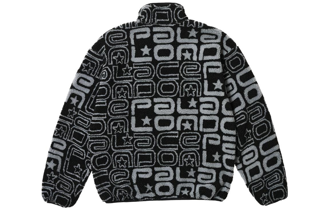 Palace Joyrex Fleece Jacket 'Black' P25JK072