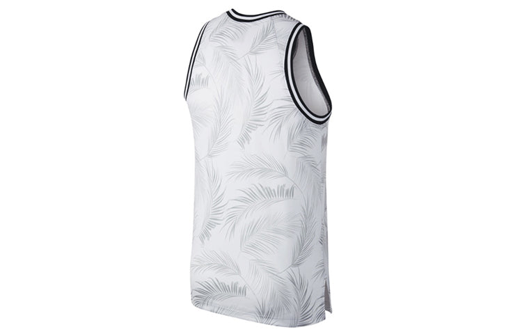 Nike Dri-Fit Dna Printing Basketball Vest Gray White AJ3537-012