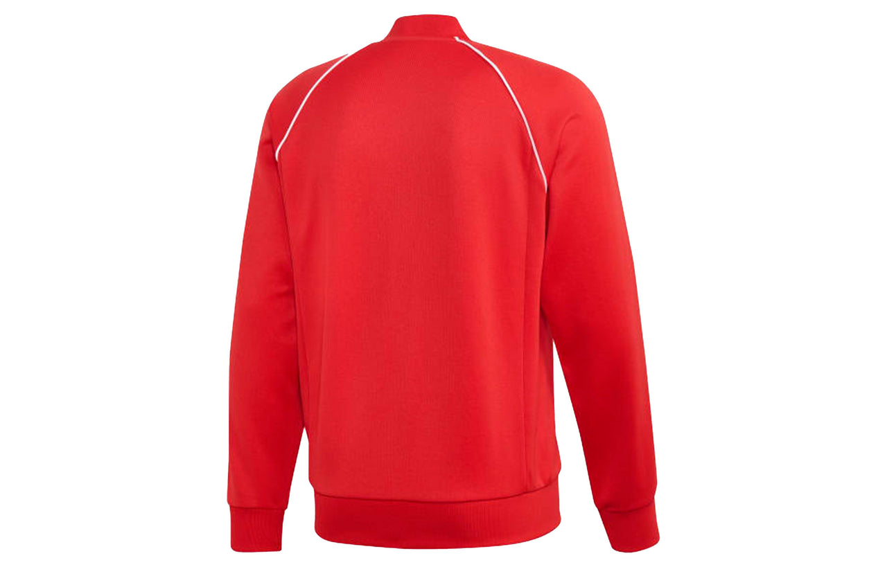 adidas originals Men's SST Track Jacket in Red FM3809