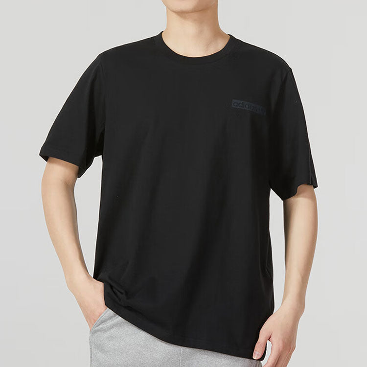 adidas originals 4.0 Circle T-shirt 'Black' HS3054