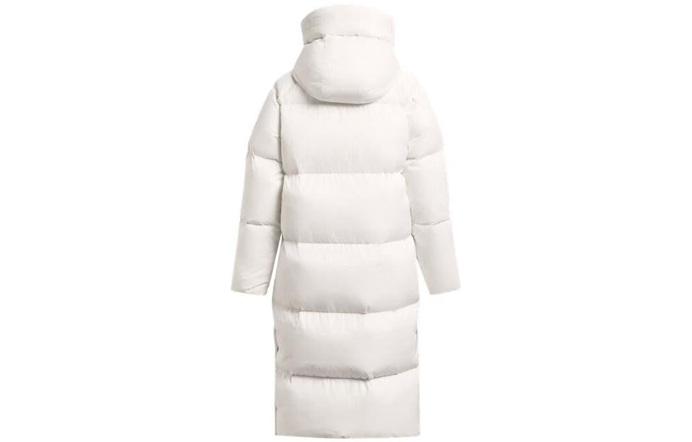 (WMNS) Under Armour ColdGear Infrared Long Puffer Jacket 'White' 1378857-112