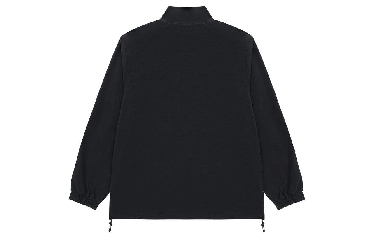 New Balance Logo Full-Zip Jacket 'Black' AMJ31322-BK