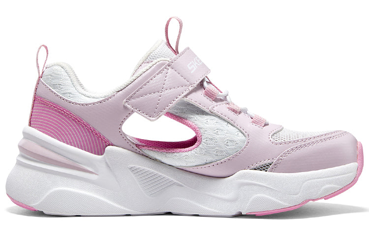 (GS) Skechers D'lites Sneakers 'Pink White' 319025L-PKW