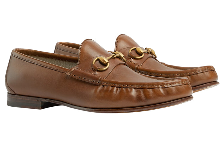 Gucci Horsebit 1953 Loafers Leather 'Brown' 307929-1M0C0-2361