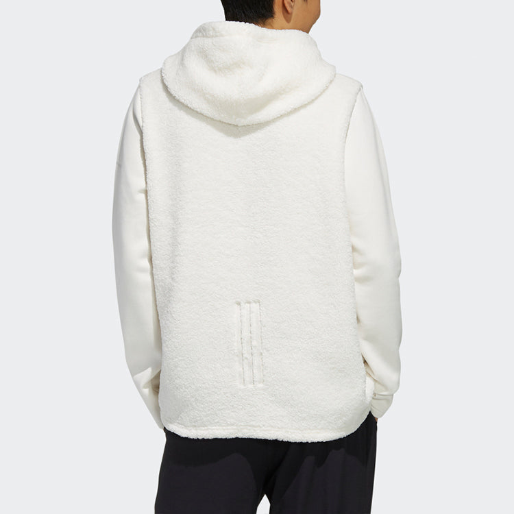 Men's adidas neo Ut Hoody Solid Color White EI4355