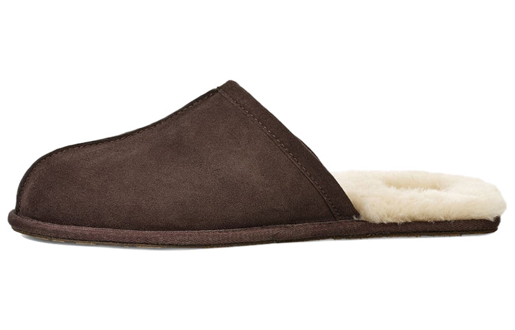 UGG Scuff Slipper Fleece Lined Shoe Brown 1101111-ESP