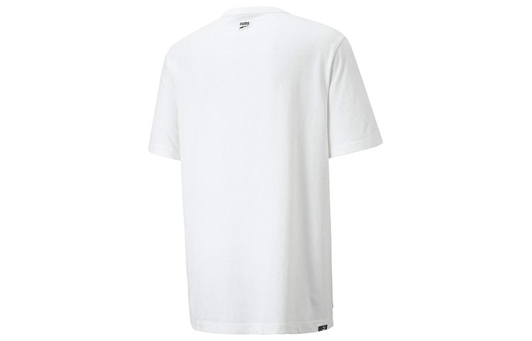 PUMA Downtown Logo Tee 'White' 535359-02