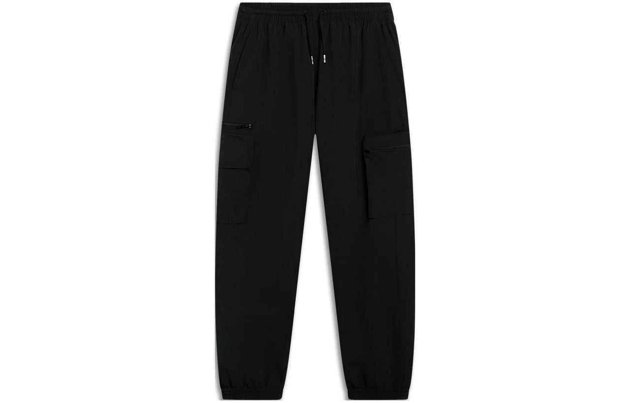 Li-Ning Lifestyle Fashion Cargo Pants 'Balck' AYKT131-5