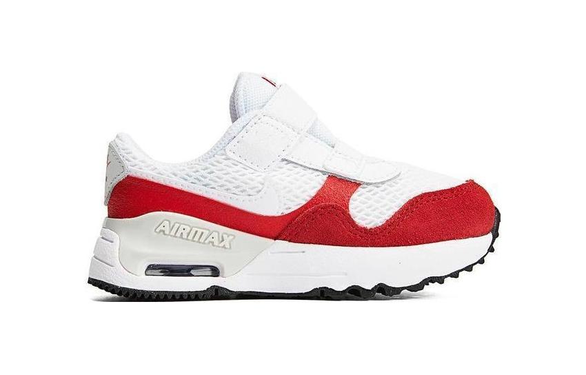 (TD) Nike Air Max SYSTM 'White University Red' DQ0286-108