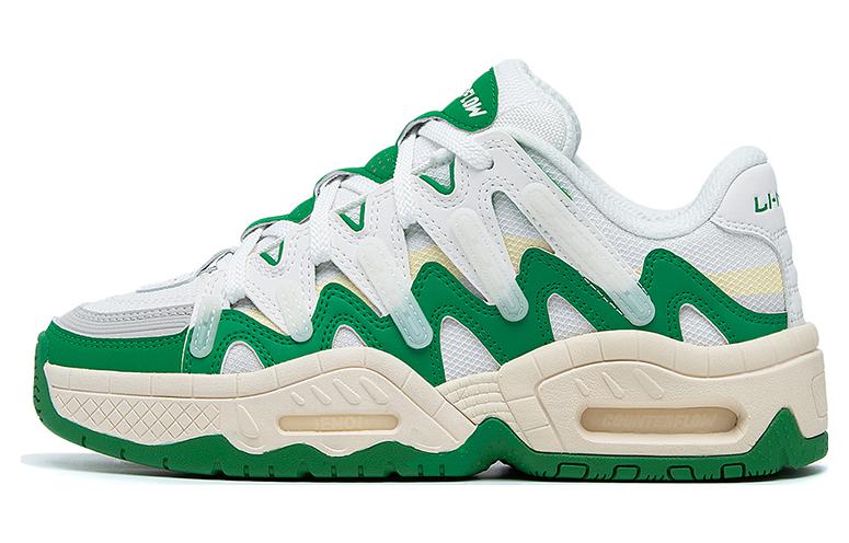 (WMNS) Li-Ning Counterflow The One Yu 2.0 Sneakers 'White green' AGCT178-2