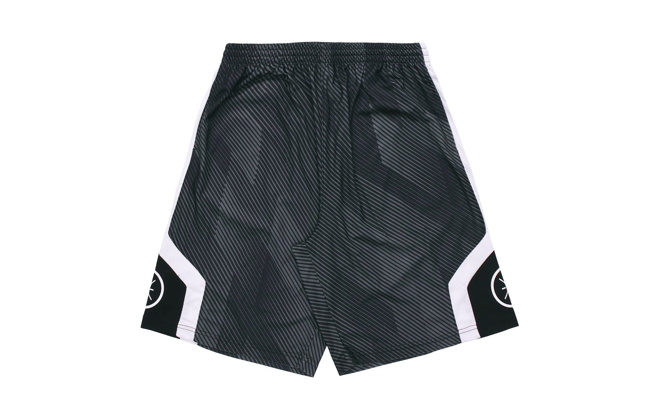 Li-Ning Way Of Wade Logo Basketball Shorts 'Black Grey' AAPP281-1