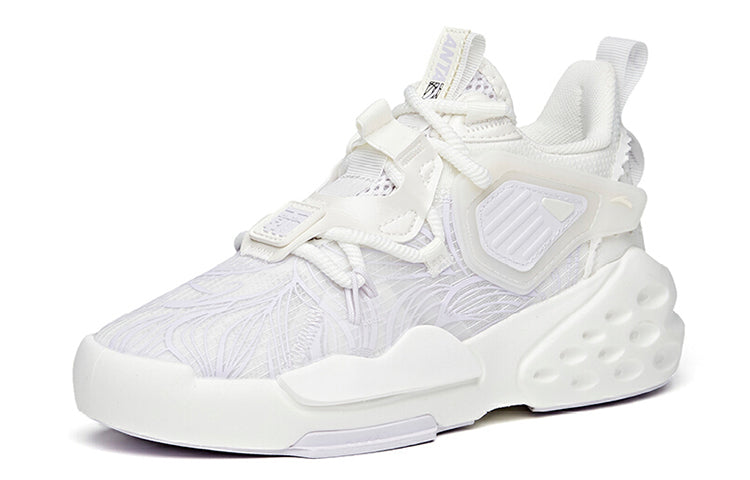 (WMNS) ANTA Badao Mid 'White Purple' 122128084-6