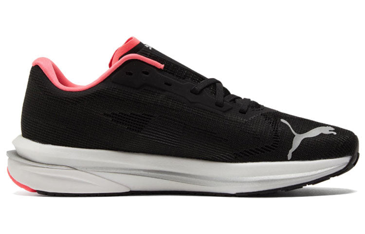 (WMNS) PUMA Velocity Nitro Black/Pink 195697-13